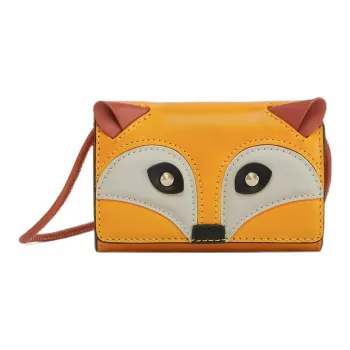 Furla Allegra Roman Calfskin With King Calfskin Shoulder Bag Crossbody Bag Mini Women's Yellow