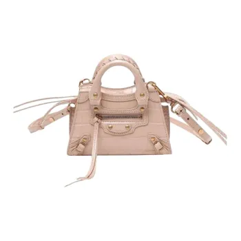 Balenciaga Neo Classic Calfskin Shoulder Bag Crossbody Bag Handbag Extra Mini Women's Light Umber