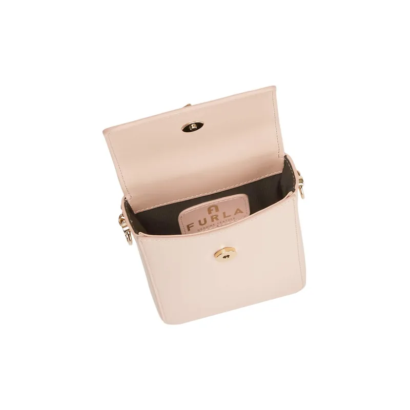 Furla My Joy Taita Calfskin Shoulder Bag Crossbody Bag Mini Women's Nude-3