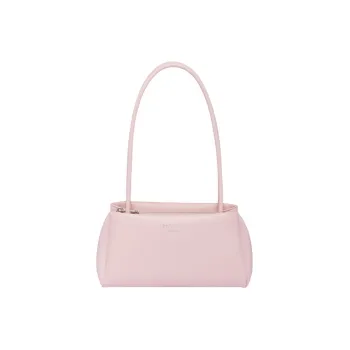 PRADA Hobo Leather Tote Bag Shopping Bag Shoulder Bag Handbag Small Size Women's Pink
