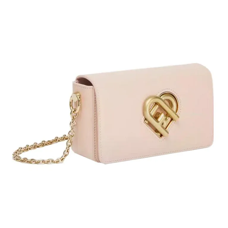 Furla My Joy Taita Calfskin Shoulder Bag Crossbody Bag Mini Women's White-1