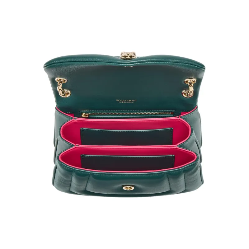 BVLGARI Serpenti Reverse Calfskin Chain Bag, Shoulder Bag, Crossbody Bag Women's-4