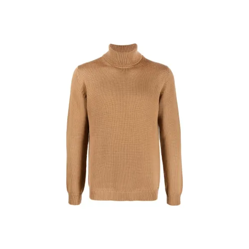 ROBERTO COLLINA Sweaters Men Brown