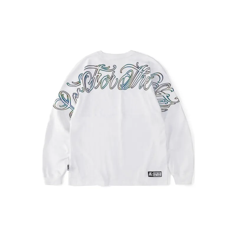 STARTER Straight Long Sleeved T Shirt Unisex-1