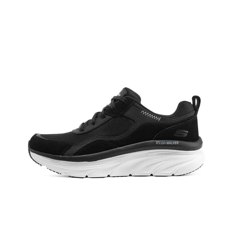 Skechers Dlux Walker 'Black White' Women's-0
