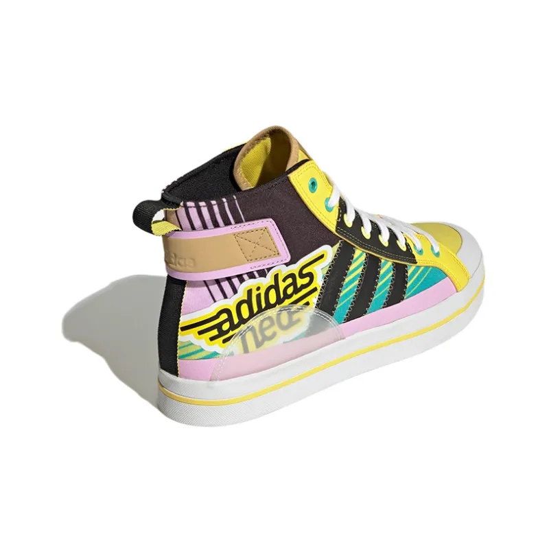 Adidas Neo City Canvas Hi 'MultiColor'-3