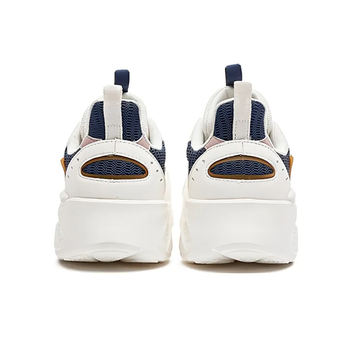361° Casual Shoes Women's Low Top Feather White/Industrial Blue-2