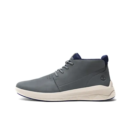 Timberland Mid-Top Skateboard Shoes Men's Gray