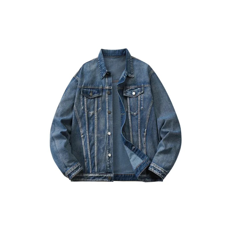 IVEIII Loose Fit Denim Jacket Unisex-3