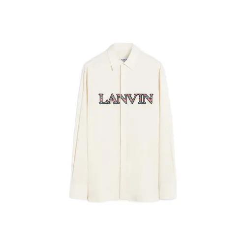 Lanvin Shirts Men Off White