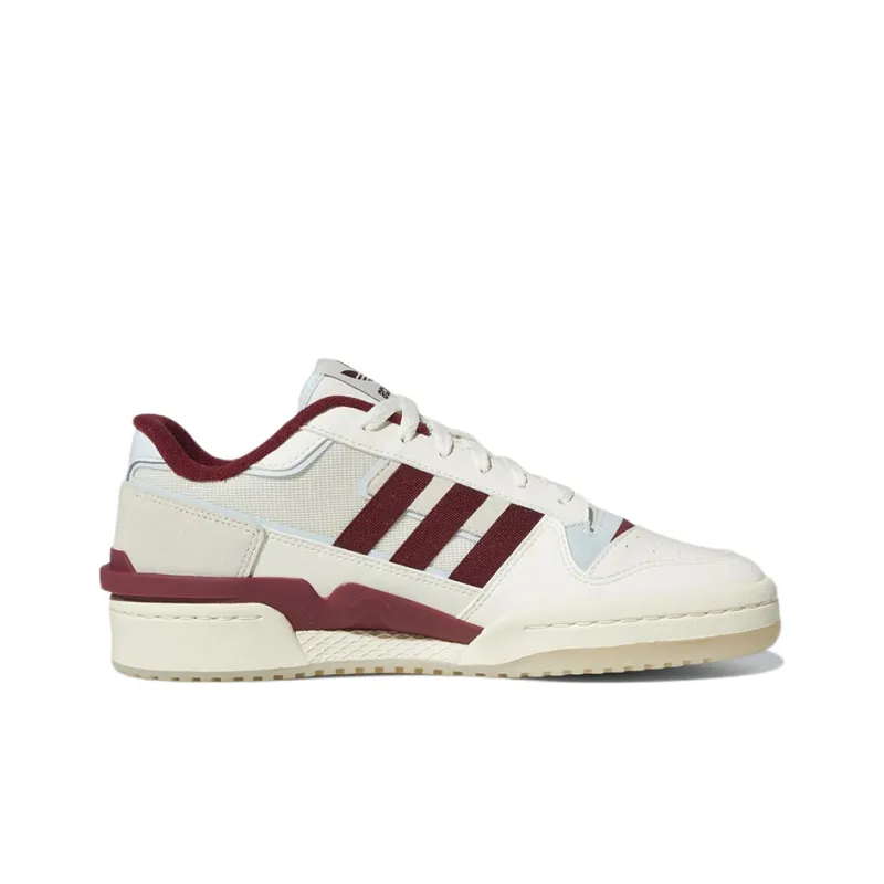 Forum Adidas Originals Exhibit Low 'Off White Burgundy'-1