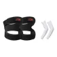 Black 2 Pack+White Arm Guard
