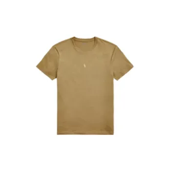 Polo Ralph Lauren T Shirts Men Brown Yellow