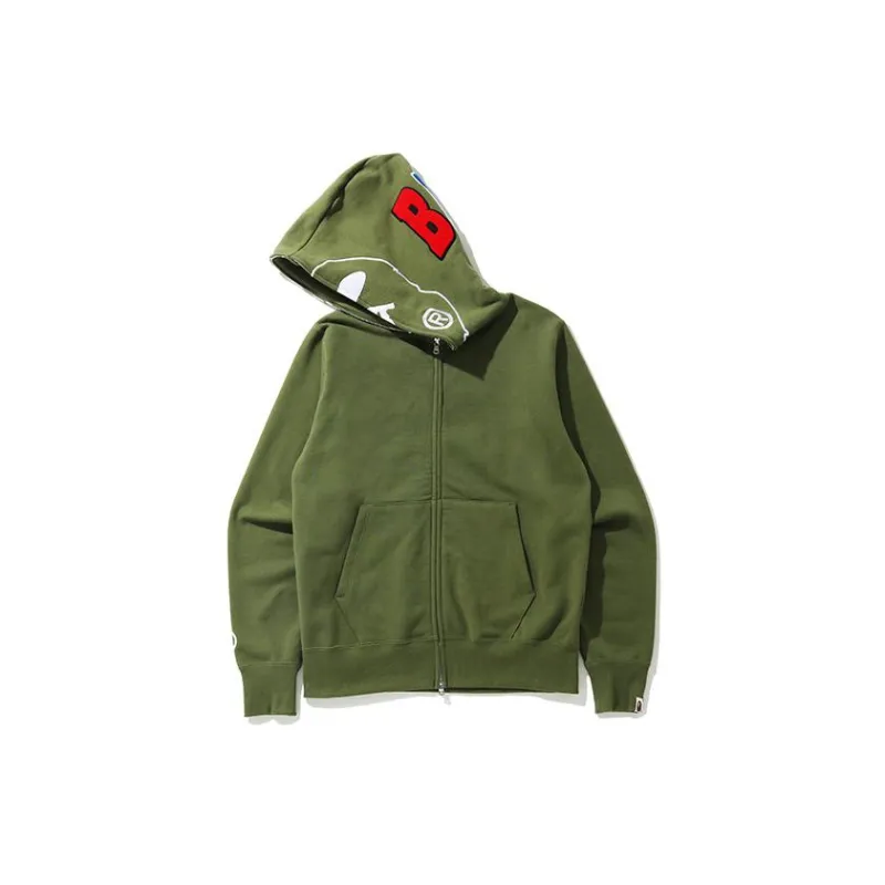 Bape 2nd Ape Full Zip Hoodie-3