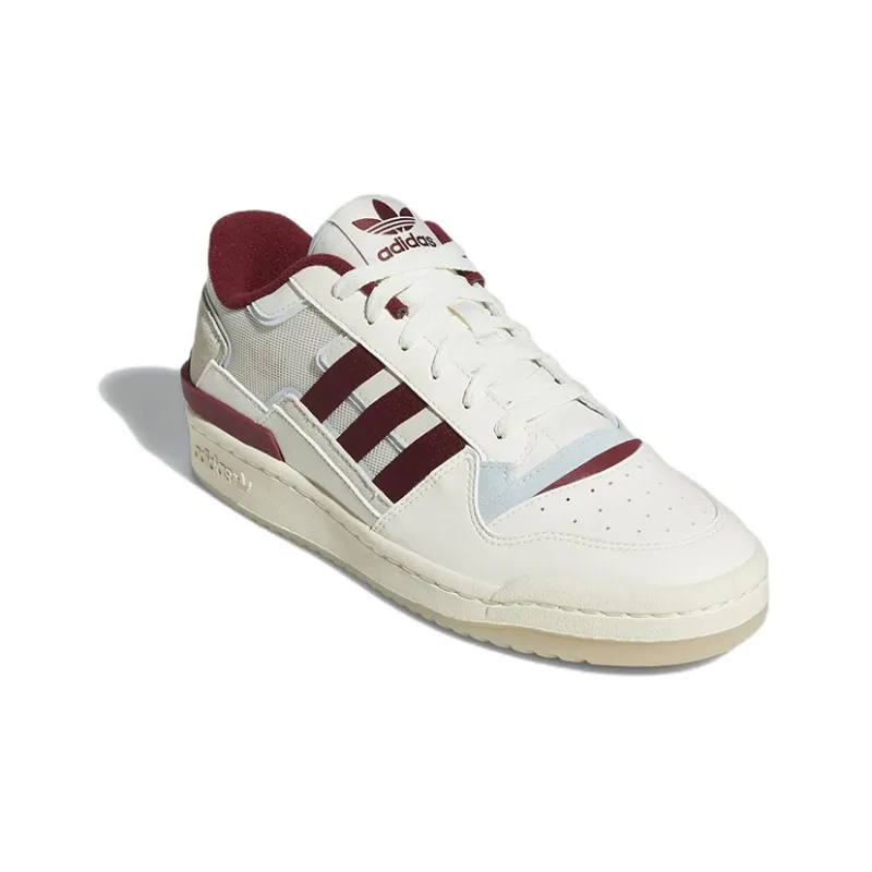 Forum Adidas Originals Exhibit Low 'Off White Burgundy'-2