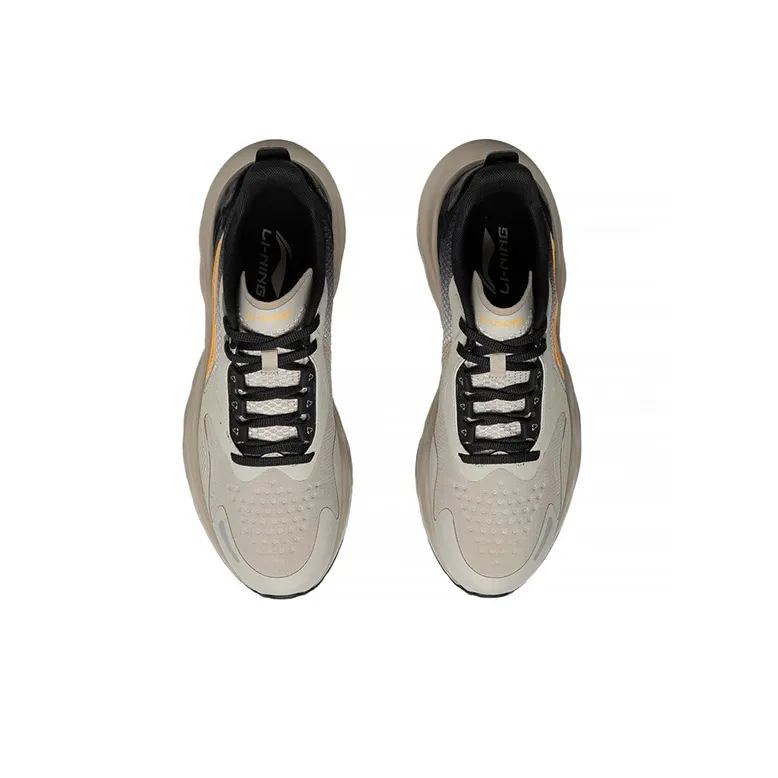 LiNing Yufeng Cushioning Low-Top Running Shoes Men's Goat Gray-3