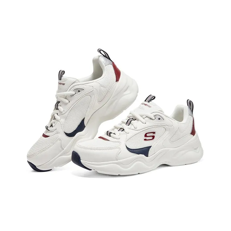 Skechers Dlites Airy 3.0 'White Navy Red' Women's-2