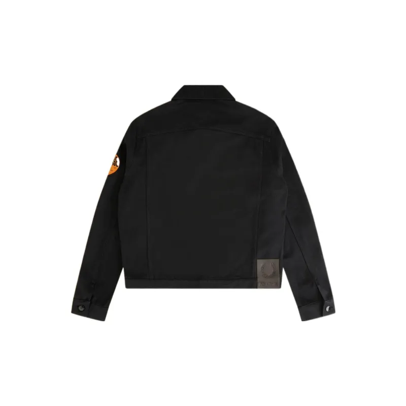 Fred Perry X RAF SIMONS Jackets Men Black-1