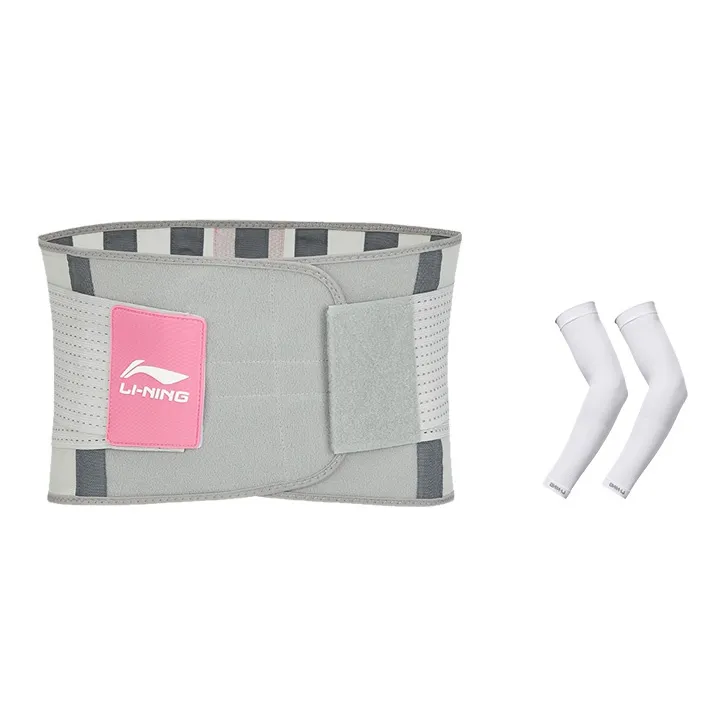 LiNing Back Support Braces Breathable Protective Compression Polyester Unisex-19