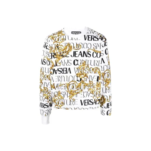 VERSACE JEANS COUTURE Sweatshirts Men White