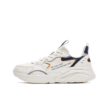 361° Casual Shoes Women's Low Top Feather White/Industrial Blue