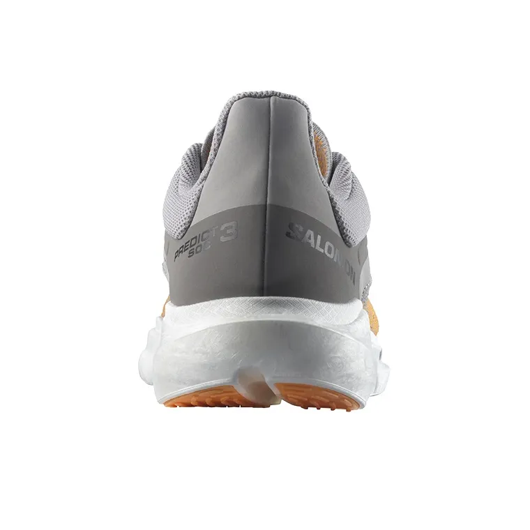 SALOMON Predict Soc 3 Wear-resistant And Lightweight Low-Top Running Shoes Men's Gray Orange-4