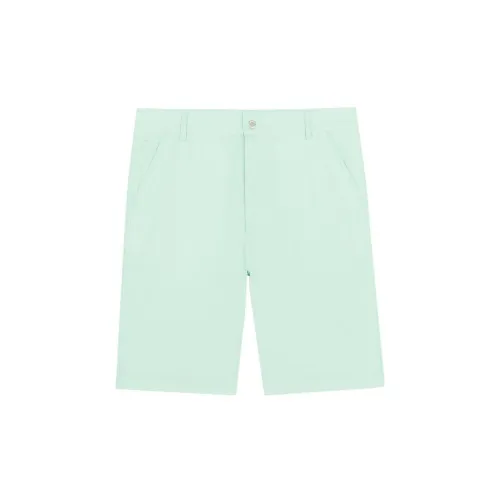 Maison Kitsune Casual Shorts Men Mint Green