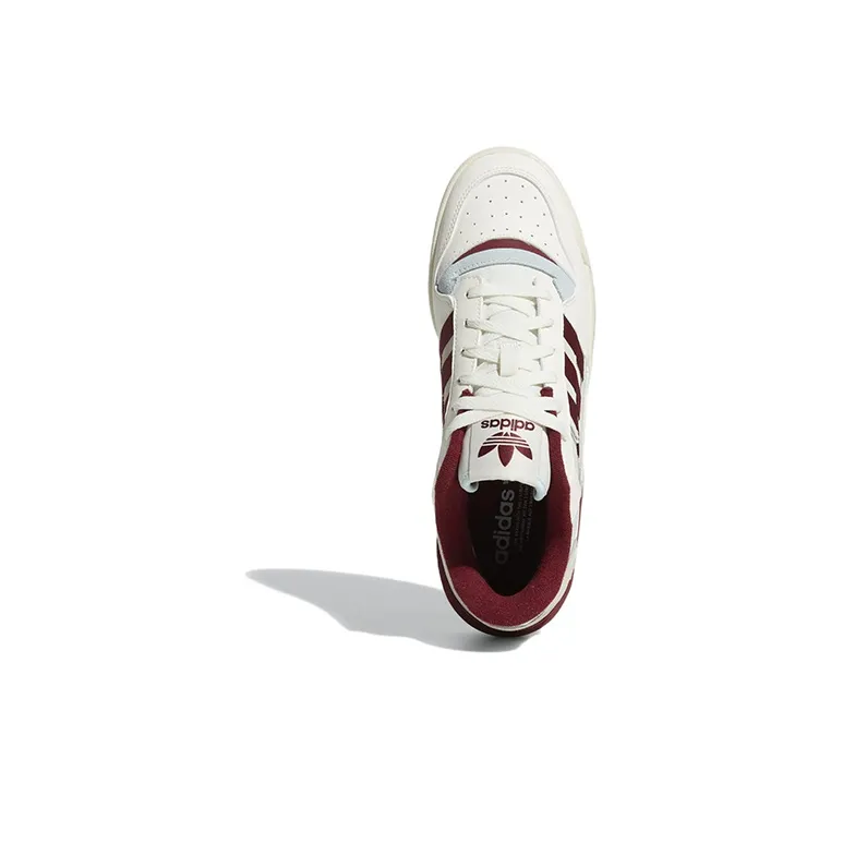 Forum Adidas Originals Exhibit Low 'Off White Burgundy'-3