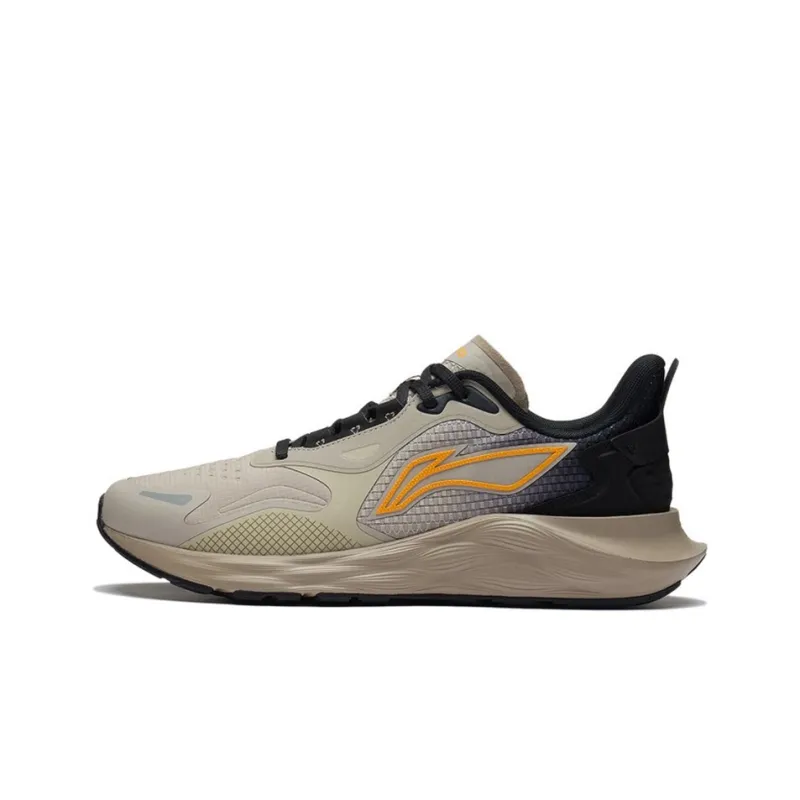 LiNing Yufeng Cushioning Low-Top Running Shoes Men's Goat Gray-0