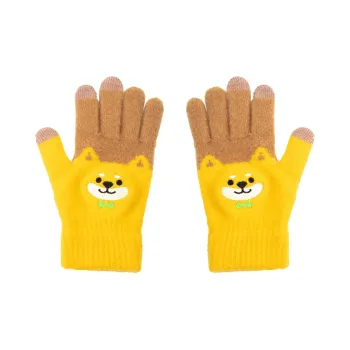 BAIJUAN Acrylic Knit Gloves Unisex