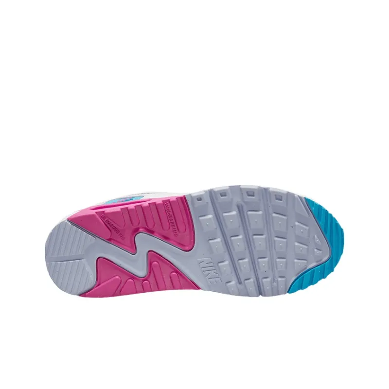 Nike Air Max 90 Leather SE GS 'Bright Colors!'-5