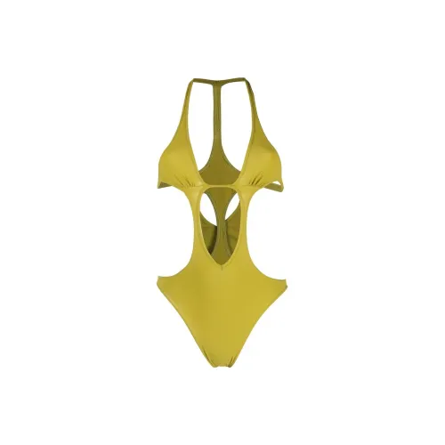 RICK OWENS Bodysuits Women's Yellow Green