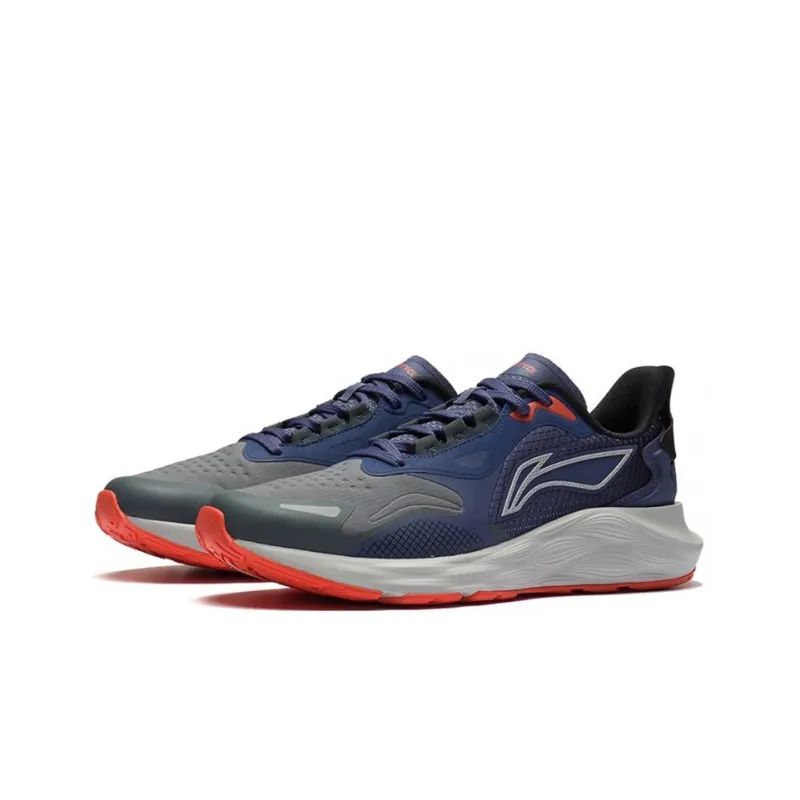 LiNing Yufeng Cushioning Low-Top Running Shoes Men's Blue-2