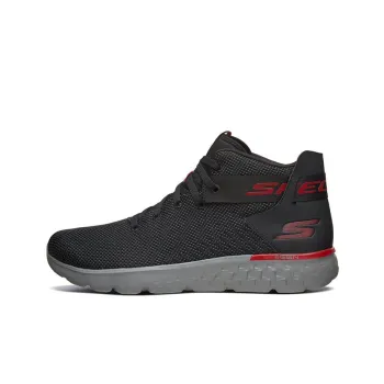 Skechers Go Run 400 Mid Top Running Shoes Men's Black Red