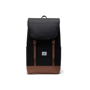 Herschel Polyester Backpack Large Size Unisex Retreat Black
