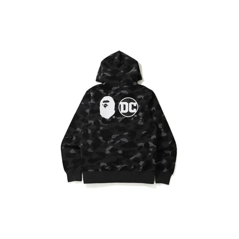 Bape X Dc Superman Camo Pullover Hoodie-3