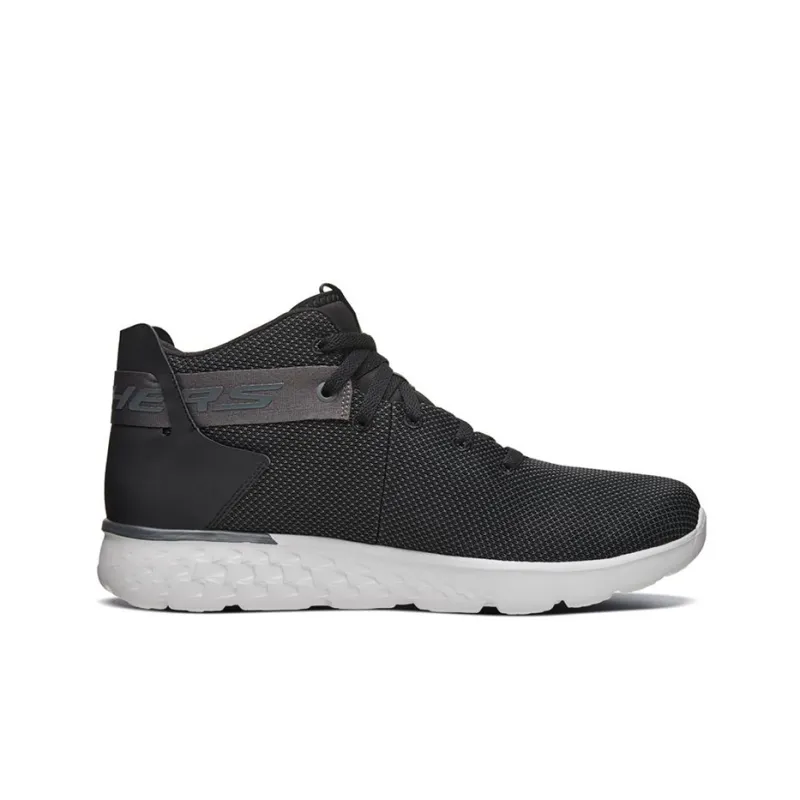 Skechers Go Run 400 Running Shoes Men Mid-Top Black/Charcoal Gray-1