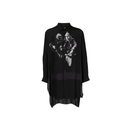 Yohji Yamamoto Shirts Men Black