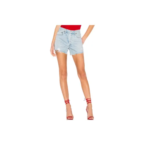 AGOLDE Denim Shorts Women's Blue