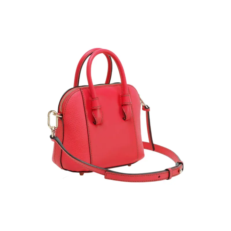 Furla Miastella Calfskin Dome Bag, Shoulder Bag, Crossbody Bag, Handbag Mini Women's Red-2