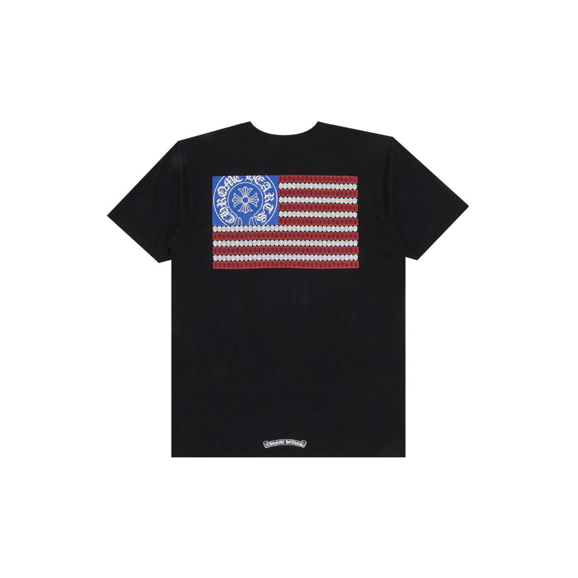 Chrome Hearts American Flag Dagger T-shirt - POIZON