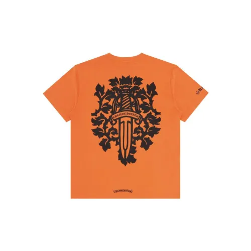 Chrome Hearts T-Shirts Unisex Orange