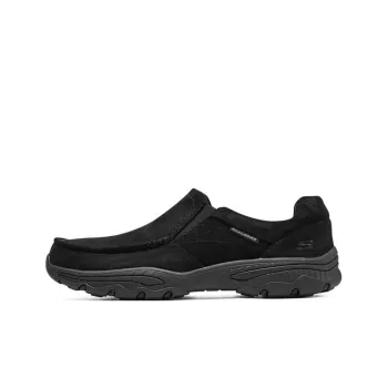 Skechers Creston Cushioning Anti Slip And Wear Resistant Low Top Casual Shoes Men's Black