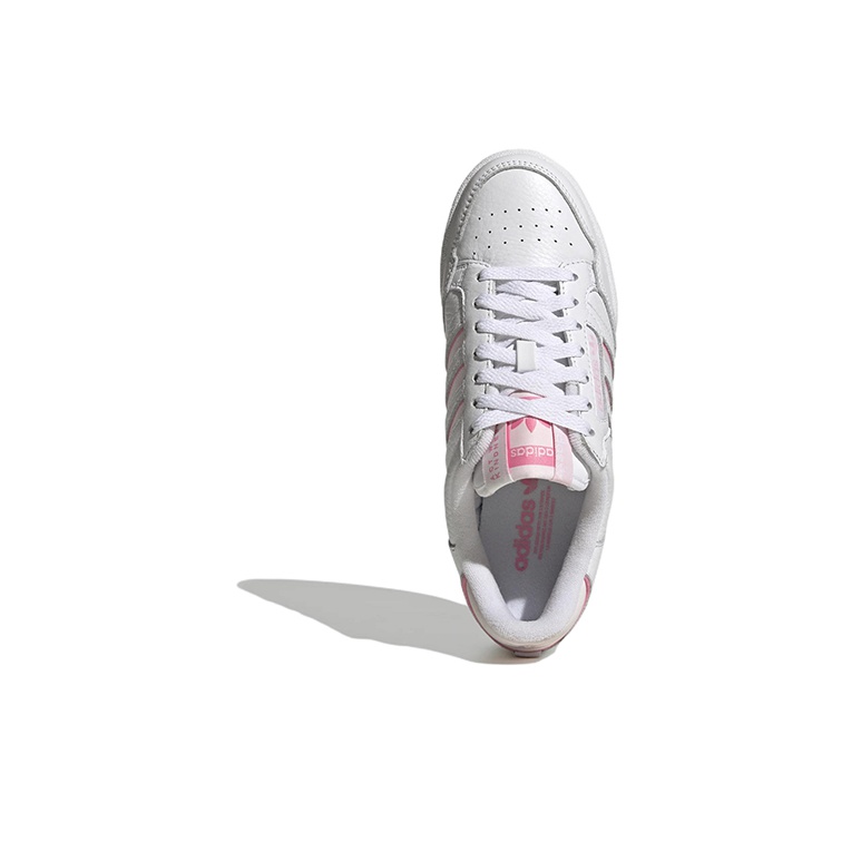 Adidas Women s Continental 80 Stripes White Clear Pink POIZON