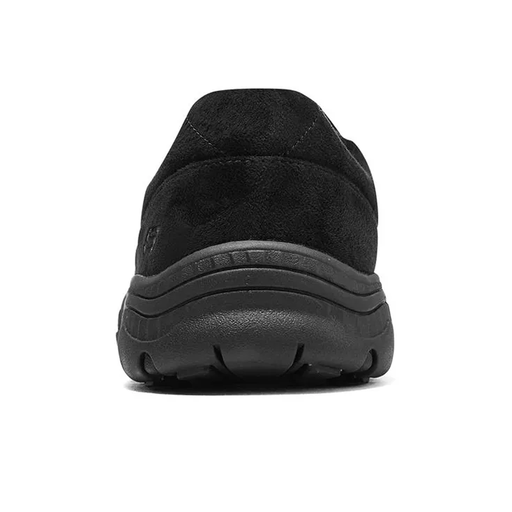 Skechers Creston Cushioning Anti Slip And Wear Resistant Low Top Casual Shoes Men's Black-3