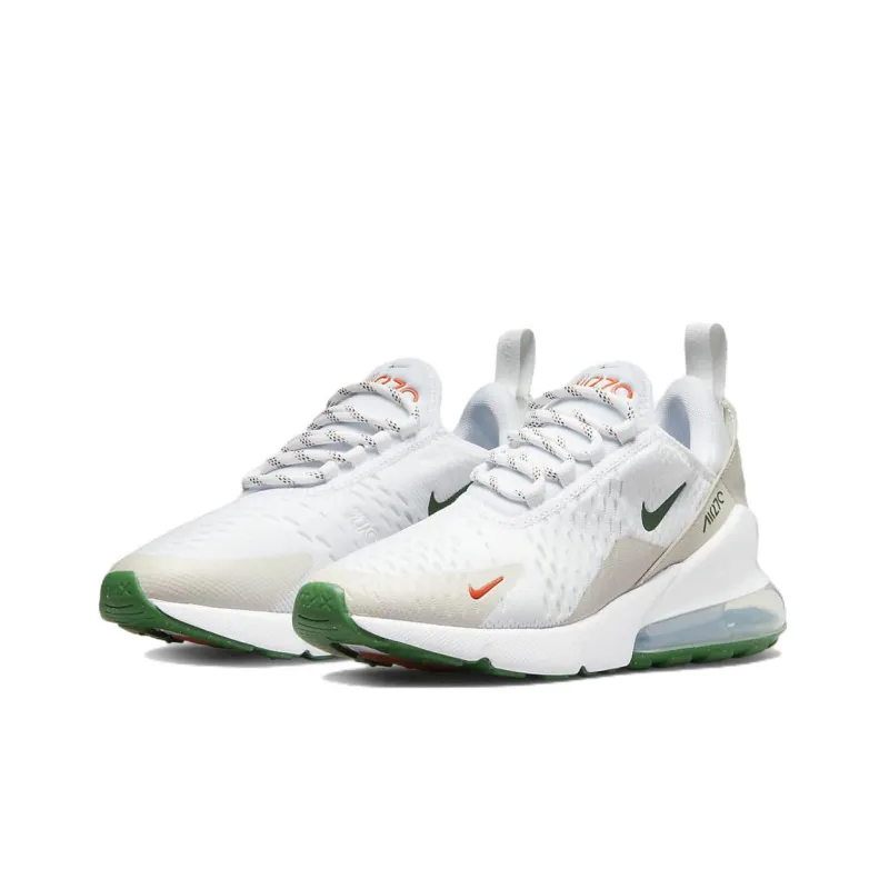 Nike Air Max 270 GS 'White Green Orange'-2