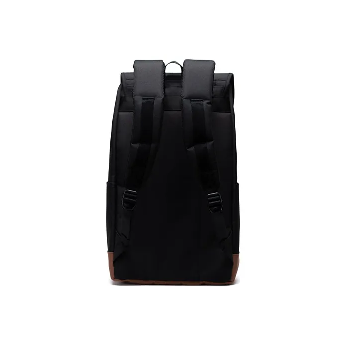 Herschel Polyester Backpack Large Size Unisex Retreat Black-3