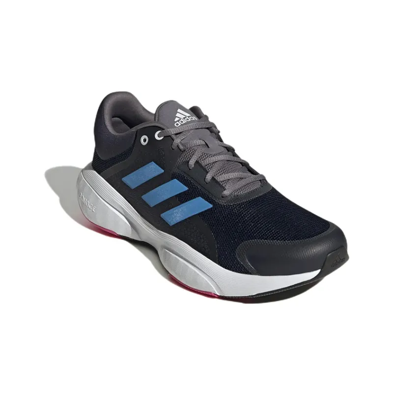 Adidas Response Bounce Running Shoes Men Low Top Black/Blue/White-2