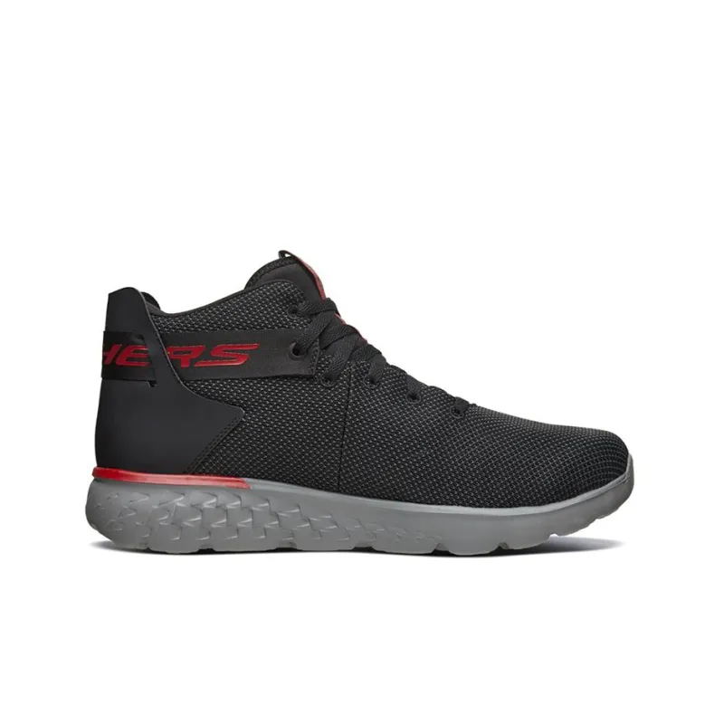 Skechers Go Run 400 Mid Top Running Shoes Men's Black Red-1