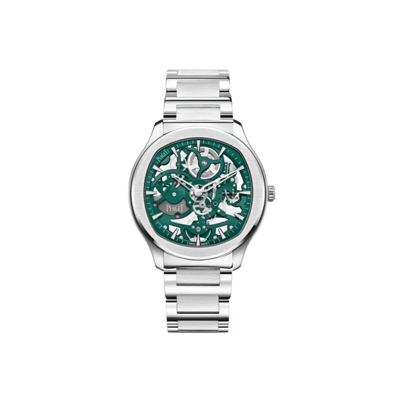 PIAGET POLO Automatic Mechanical Movement Men's Watch 42mm Green Dial-0